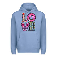 Colony Blue love summer Premium Hoodie - CowhideDigitalArt