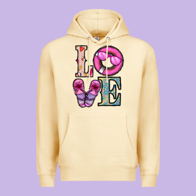 Love Summer Premium Hoodie Designed By Cowhidedigitalart