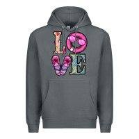 Rock love summer Premium Hoodie - CowhideDigitalArt