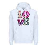 White love summer Premium Hoodie - CowhideDigitalArt