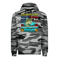 Slate Camo fishing dad like a regular dad but cooler Premium Hoodie - HRA Design Shop
