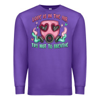 Purple love is in the air Premium Sweatshirt - MaliasSmallBusiness