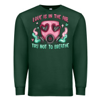 Sports Green love is in the air Premium Sweatshirt - MaliasSmallBusiness