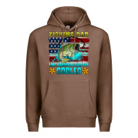 Chestnut fishing dad like a regular dad but cooler Premium Hoodie - HRA Design Shop