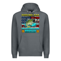 Rock fishing dad like a regular dad but cooler Premium Hoodie - HRA Design Shop