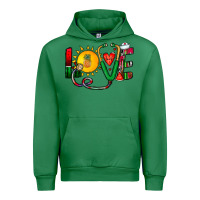Emerald summer nurse Urban Hoodie - CowhideDigitalArt
