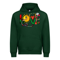 Forest Green summer nurse Urban Hoodie - CowhideDigitalArt