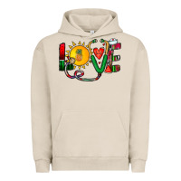 Pigment French Oak summer nurse Urban Hoodie - CowhideDigitalArt
