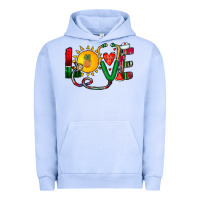 Pigment Grape Ice summer nurse Urban Hoodie - CowhideDigitalArt