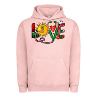 Pigment Salmon summer nurse Urban Hoodie - CowhideDigitalArt
