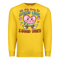 Lemon on my way to spread love Premium Sweatshirt - MaliasSmallBusiness
