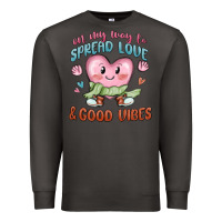Smoke on my way to spread love Premium Sweatshirt - MaliasSmallBusiness
