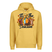 Antique Gold tis is season Premium Hoodie - RacoonDesign
