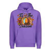 Purple tis is season Premium Hoodie - RacoonDesign