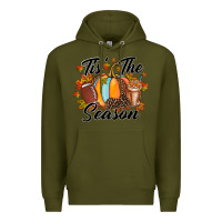 Army Green tis is season Premium Hoodie - RacoonDesign