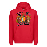 Red tis is season Premium Hoodie - RacoonDesign