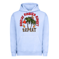 Pigment Grape Ice sunrise sunburn sunnset repeat Urban Hoodie - CowhideDigitalArt