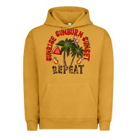 Sunrise Sunburn Sunnset Repeat Urban Hoodie | Teevron