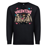 Black anti valentine club Premium Sweatshirt - MaliasSmallBusiness