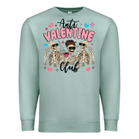 Seafoam anti valentine club Premium Sweatshirt - MaliasSmallBusiness