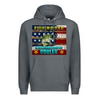 Rock fishing dad like a regular but cooler Premium Hoodie - HRA Design Shop