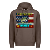 Coffee fishing dad like a regular but cooler Premium Hoodie - HRA Design Shop