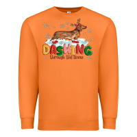 Carrot dachshund through the snow Premium Sweatshirt - MaliasSmallBusiness