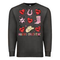 Smoke howdy valentine copy Premium Sweatshirt - MaliasSmallBusiness