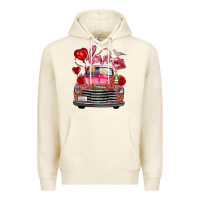 Tofu valentine's day truck love bird letter Premium Hoodie - FaDigitalArtStudio