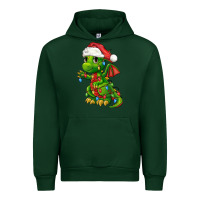 Foreset Green Christmas Cute Dragon Urban Hoodie - FaDigitalArtStudio