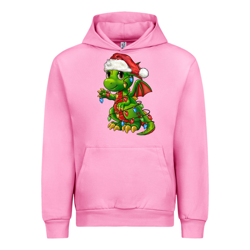 Christmas Cute Dragon Urban Hoodie by FaDigitalArtStudio | Teevron