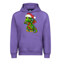 Tulip Christmas Cute Dragon Urban Hoodie - FaDigitalArtStudio