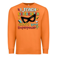 Carrot i teach kindergarten whats your superpower Premium Sweatshirt - MaliasSmallBusiness