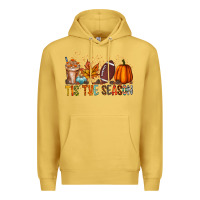 Antique Gold tis the season Premium Hoodie - RacoonDesign