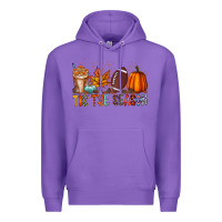Purple tis the season Premium Hoodie - RacoonDesign