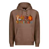 Chestnut tis the season Premium Hoodie - RacoonDesign
