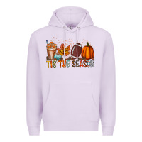 Lilac tis the season Premium Hoodie - RacoonDesign