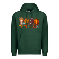 Sports Green tis the season Premium Hoodie - RacoonDesign