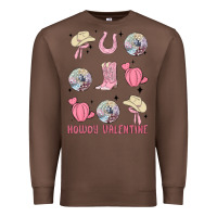 Chestnut howdy valentine Premium Sweatshirt - MaliasSmallBusiness