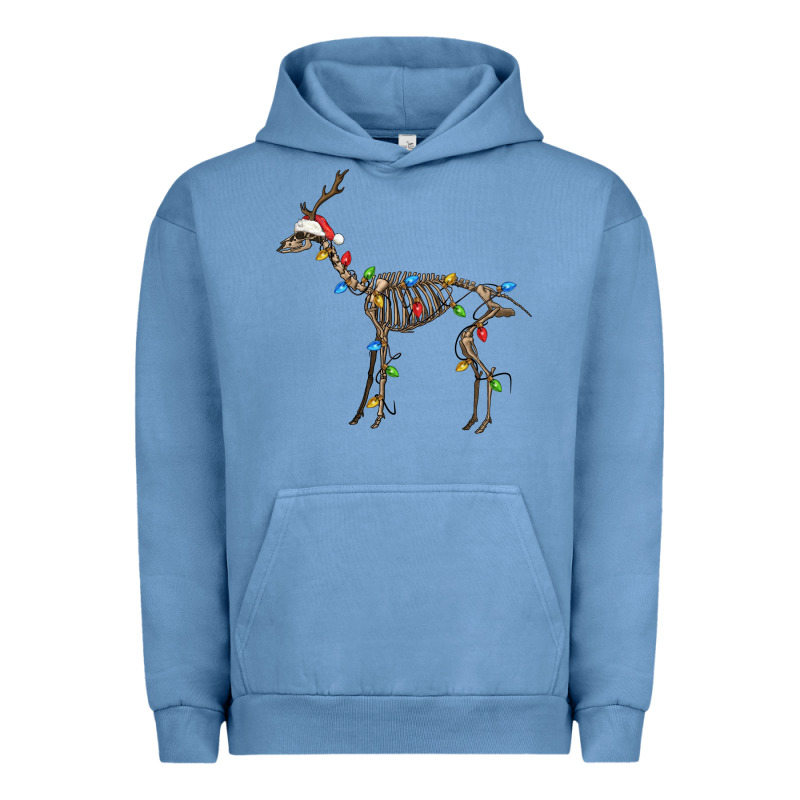 Christmas Deer Skeleton Urban Hoodie by FaDigitalArtStudio | Teevron