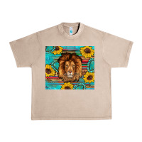 French Oak western lion tumbler Urban Heavy Tee - Artiststas