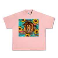 Salmon western lion tumbler Urban Heavy Tee - Artiststas