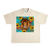 Sandshell western lion tumbler Urban Heavy Tee - Artiststas