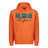 Carrot Nurse life Premium Hoodie - CowhideDigitalArt