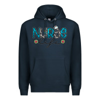 Navy Nurse life Premium Hoodie - CowhideDigitalArt