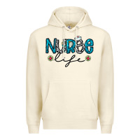 Sandshell Nurse life Premium Hoodie - CowhideDigitalArt