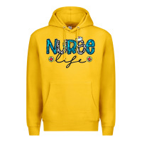 Lemon Nurse life Premium Hoodie - CowhideDigitalArt