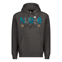 Smoke Nurse life Premium Hoodie - CowhideDigitalArt