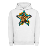 Pigment Lunar Rock western leopard star Urban Hoodie - HRA Design Shop