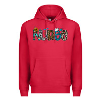 Cardinal nurse Premium Hoodie - CowhideDigitalArt